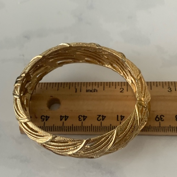 Gold bangles by Monet - Picture 9 of 10